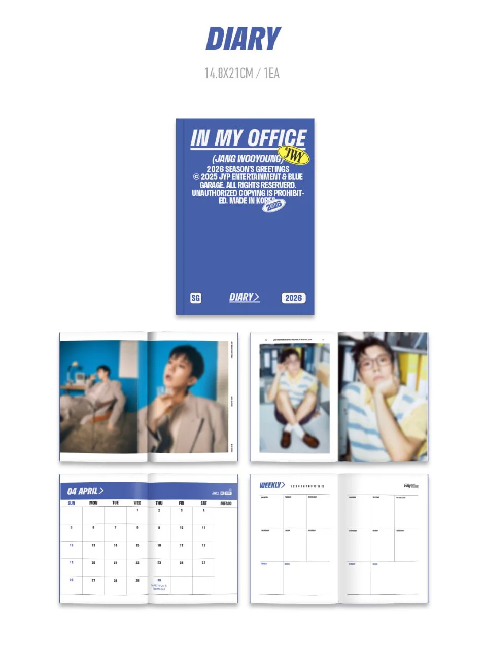 JANG WOOYOUNG (2PM) - 2026 SEASON'S GREETINGS (IN MY OFFICE) - Image 5