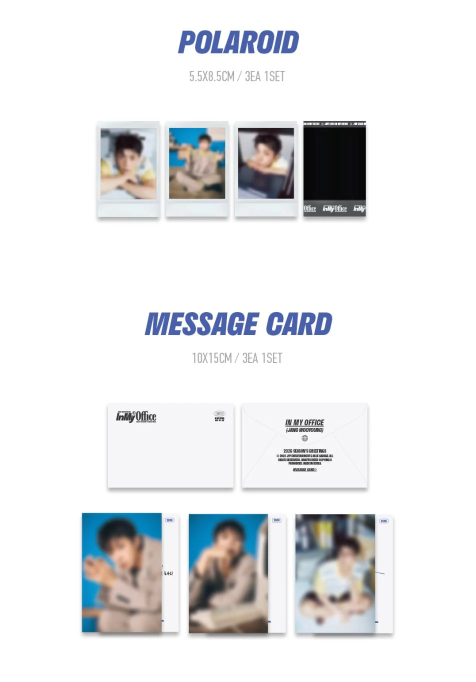 JANG WOOYOUNG (2PM) - 2026 SEASON'S GREETINGS (IN MY OFFICE) + Special Photocard - Image 9