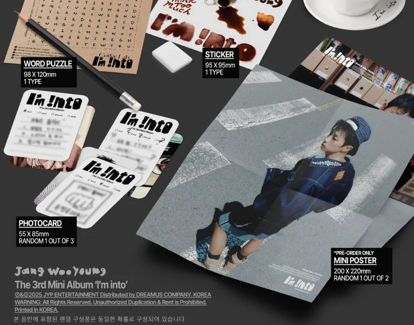 JANG WOOYOUNG (2PM) - I'M INTO (DRIP BAG VER.) - Image 3