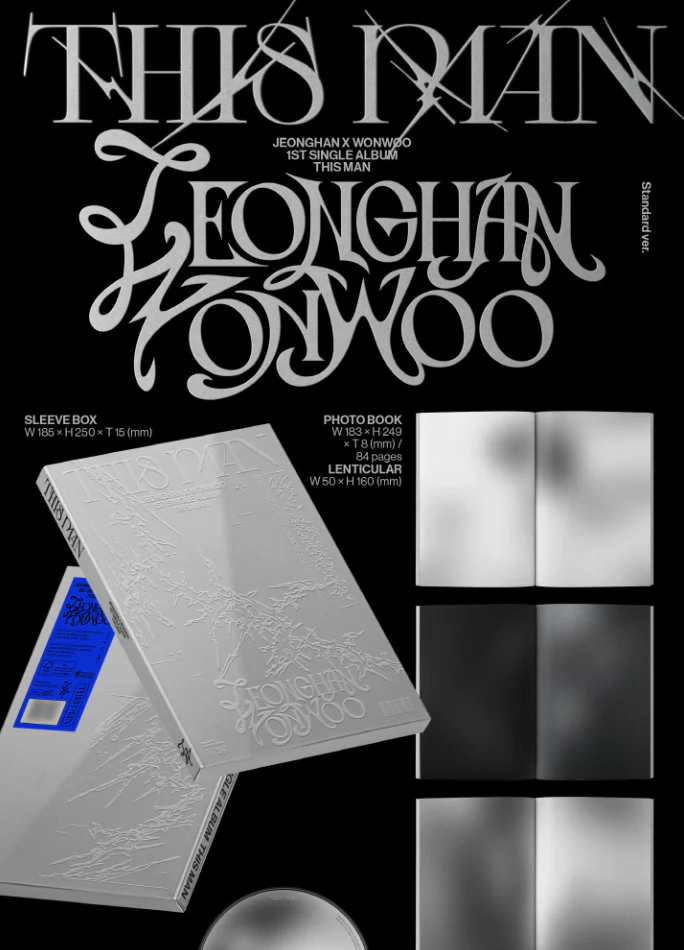 JEONGHAN X WONWOO (SEVENTEEN) - THIS MAN (1ST SINGLE ALBUM) - Image 2