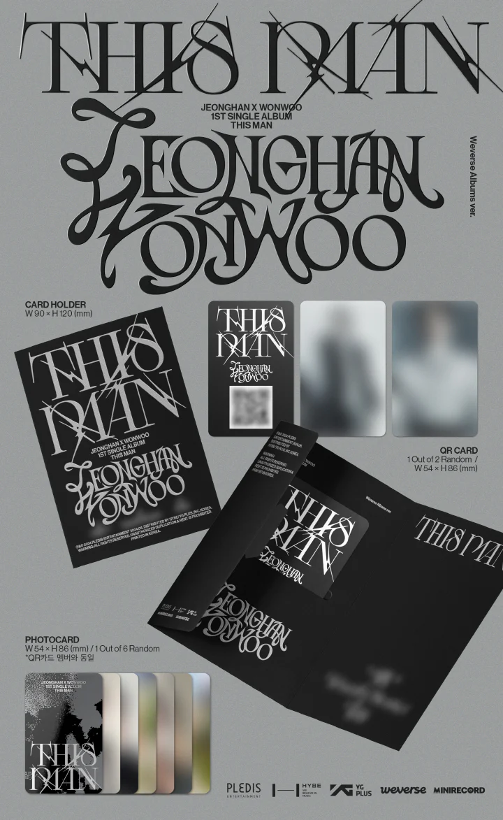 JEONGHAN X WONWOO (SEVENTEEN) - THIS MAN (1ST SINGLE ALBUM) - Image 9