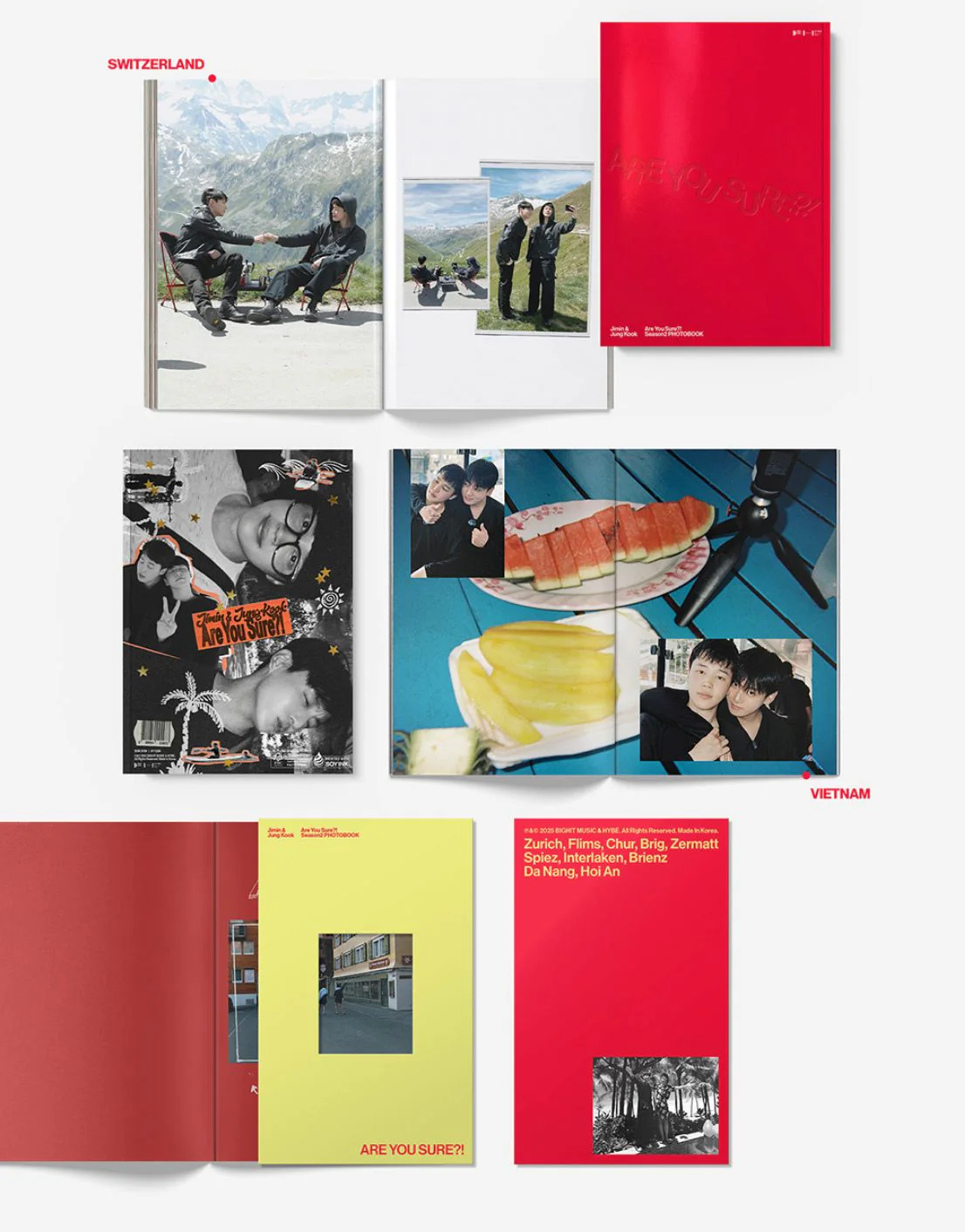 JIMIN X JUNGKOOK (BTS) - ARE YOU SURE?! SEASON2 (PHOTOBOOK) + Weverse Gift - Image 5