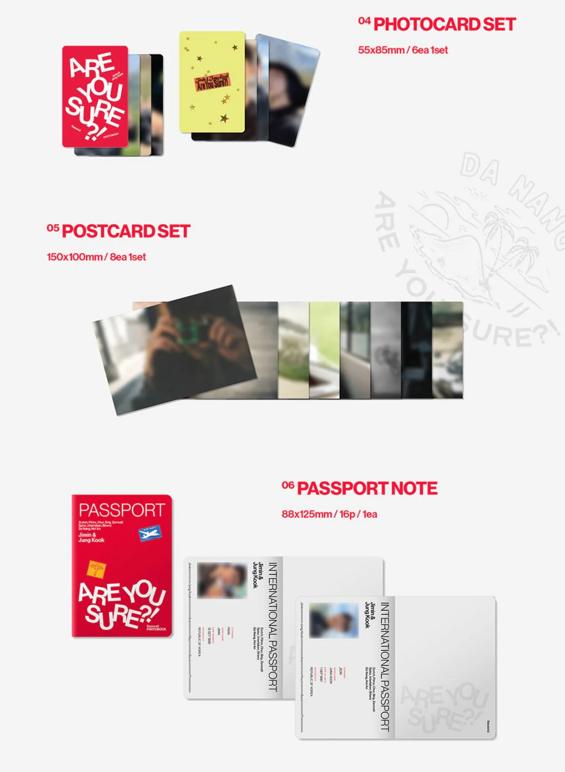 JIMIN X JUNGKOOK (BTS) - ARE YOU SURE?! SEASON2 (PHOTOBOOK) + Weverse Gift - Image 7