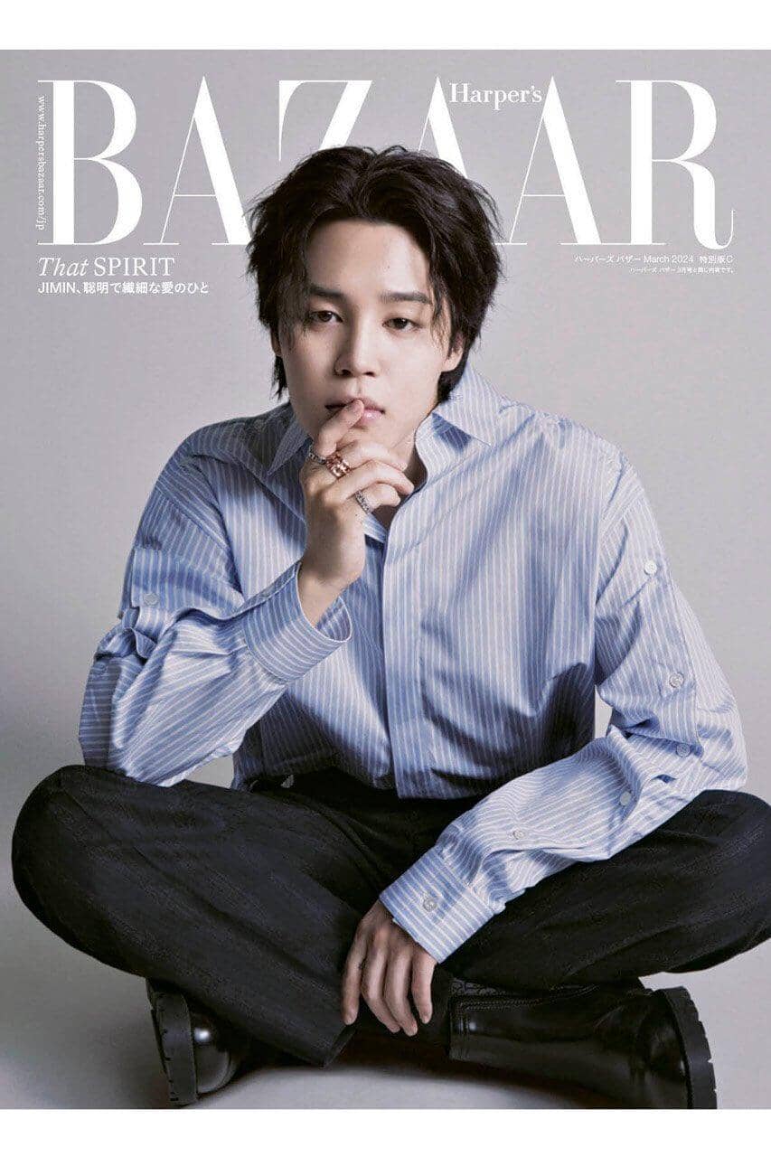 JIMIN (BTS) - BAZAAR JP (MARCH 2024) - Image 3
