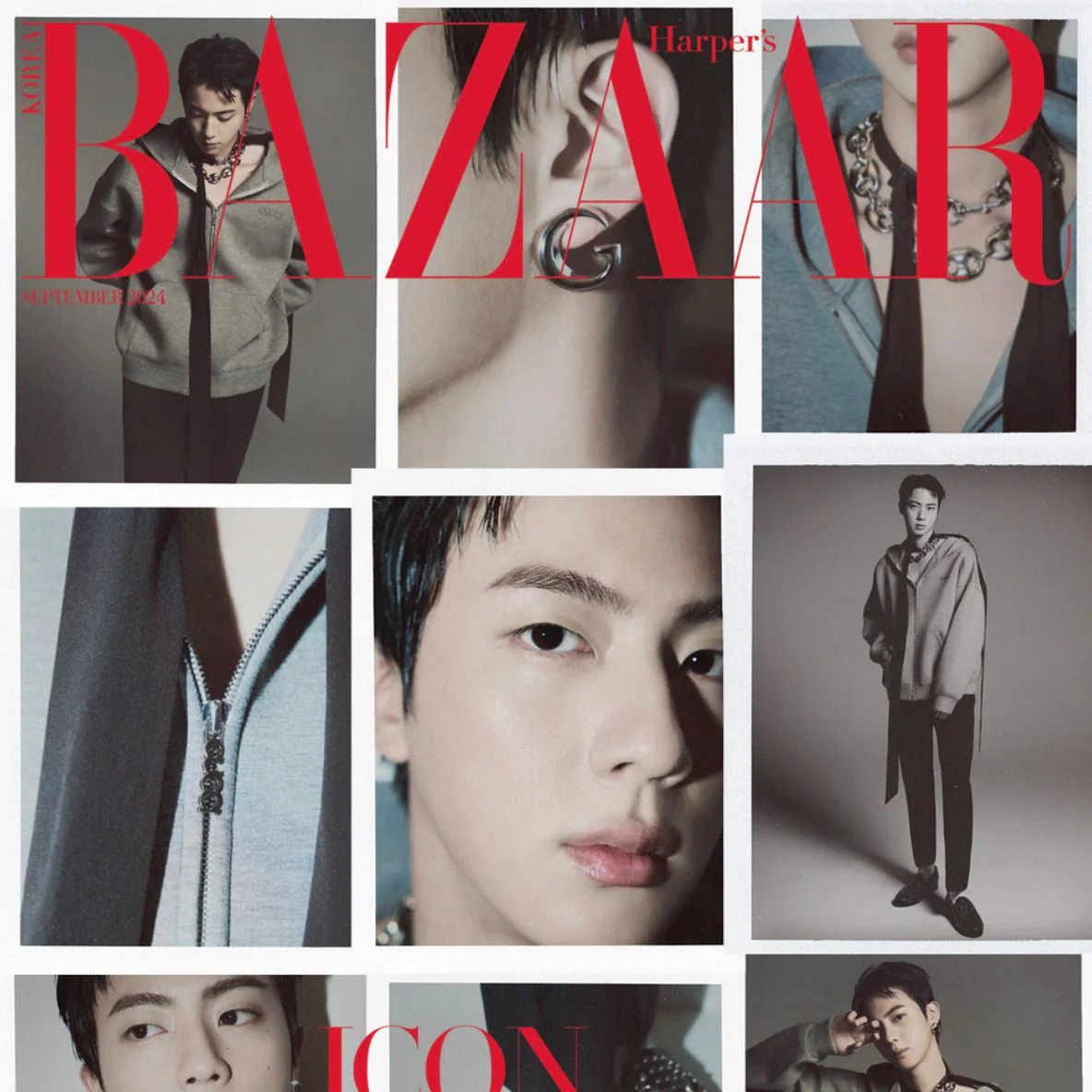 JIN (BTS) - BAZAAR (SEPTEMBER 2024)