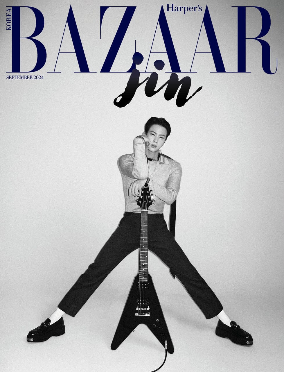 JIN (BTS) - BAZAAR (SEPTEMBER 2024) - Image 4