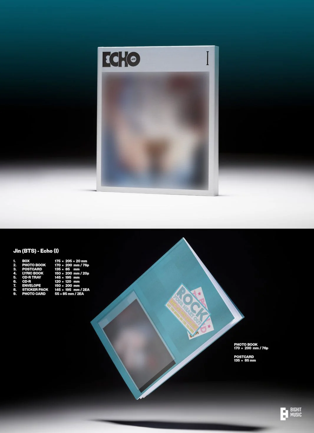 JIN (BTS) - ECHO SET + EARLY-BIRD Weverse Gift - Image 3