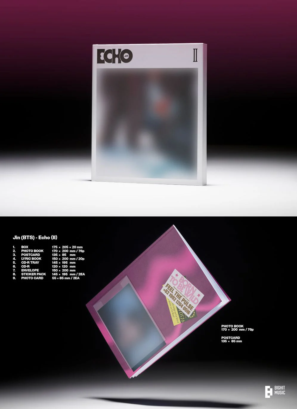 JIN (BTS) - ECHO SET + EARLY-BIRD Weverse Gift - Image 6