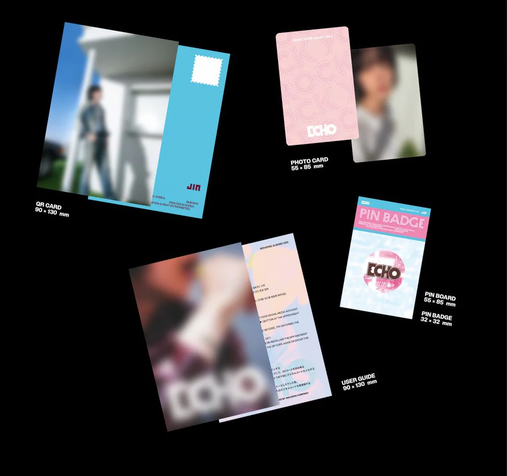 JIN (BTS) - ECHO (WEVERSE ALBUMS VER.) - Image 4
