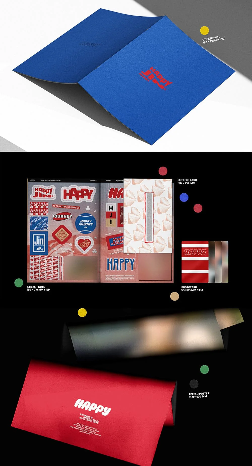 JIN (BTS) - HAPPY (PHOTOBOOK VER.) - Image 4