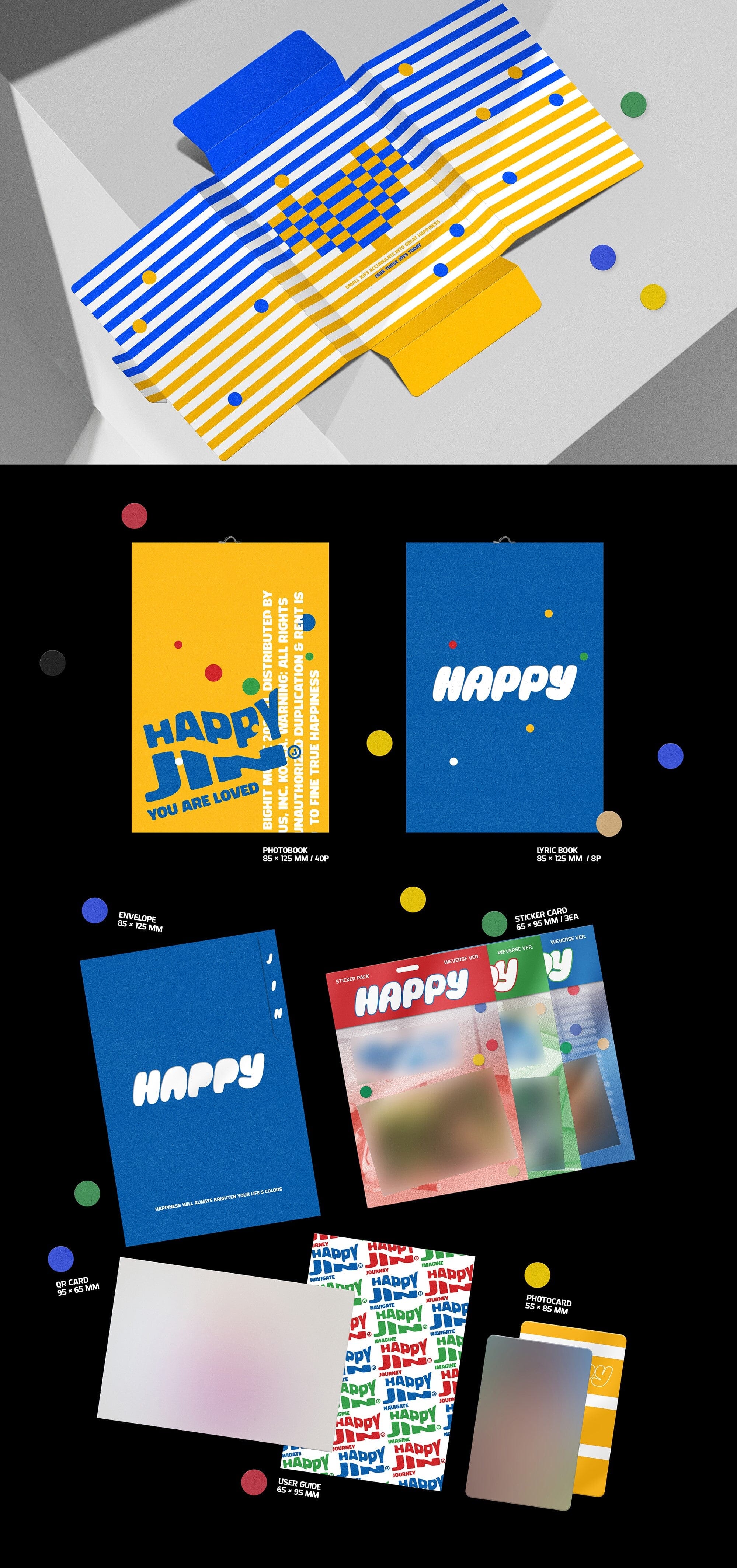JIN (BTS) - HAPPY (WEVERSE ALBUM VER.) - Image 3