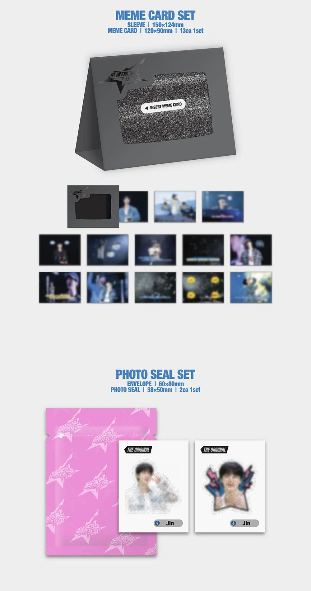 JIN (BTS) - [#RUNSEOKJIN_EP.TOUR IN GOYANG] THE ORIGINAL (SET) + Weverse Gift - Image 7