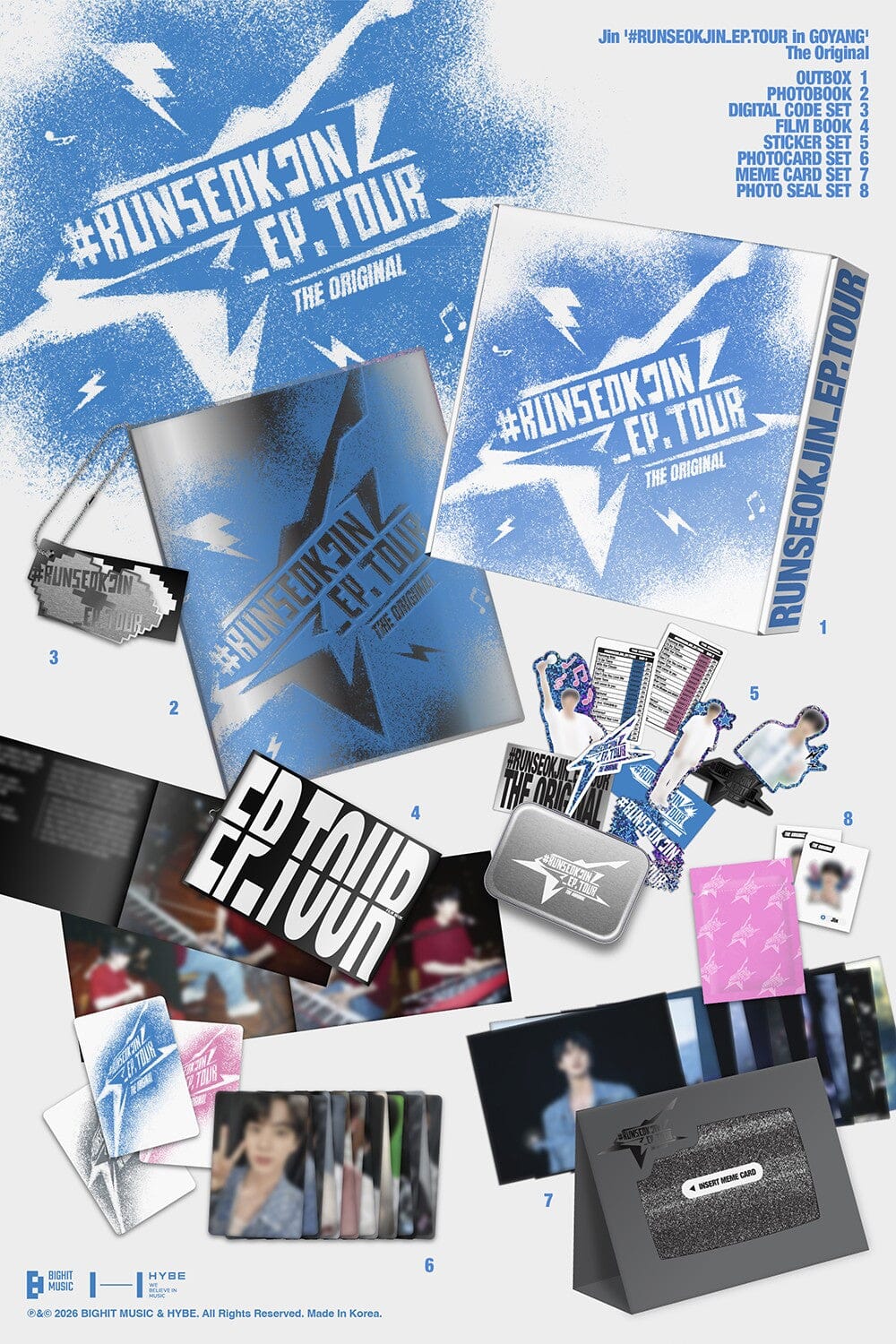 JIN (BTS) - [#RUNSEOKJIN_EP.TOUR IN GOYANG] THE ORIGINAL - Image 2