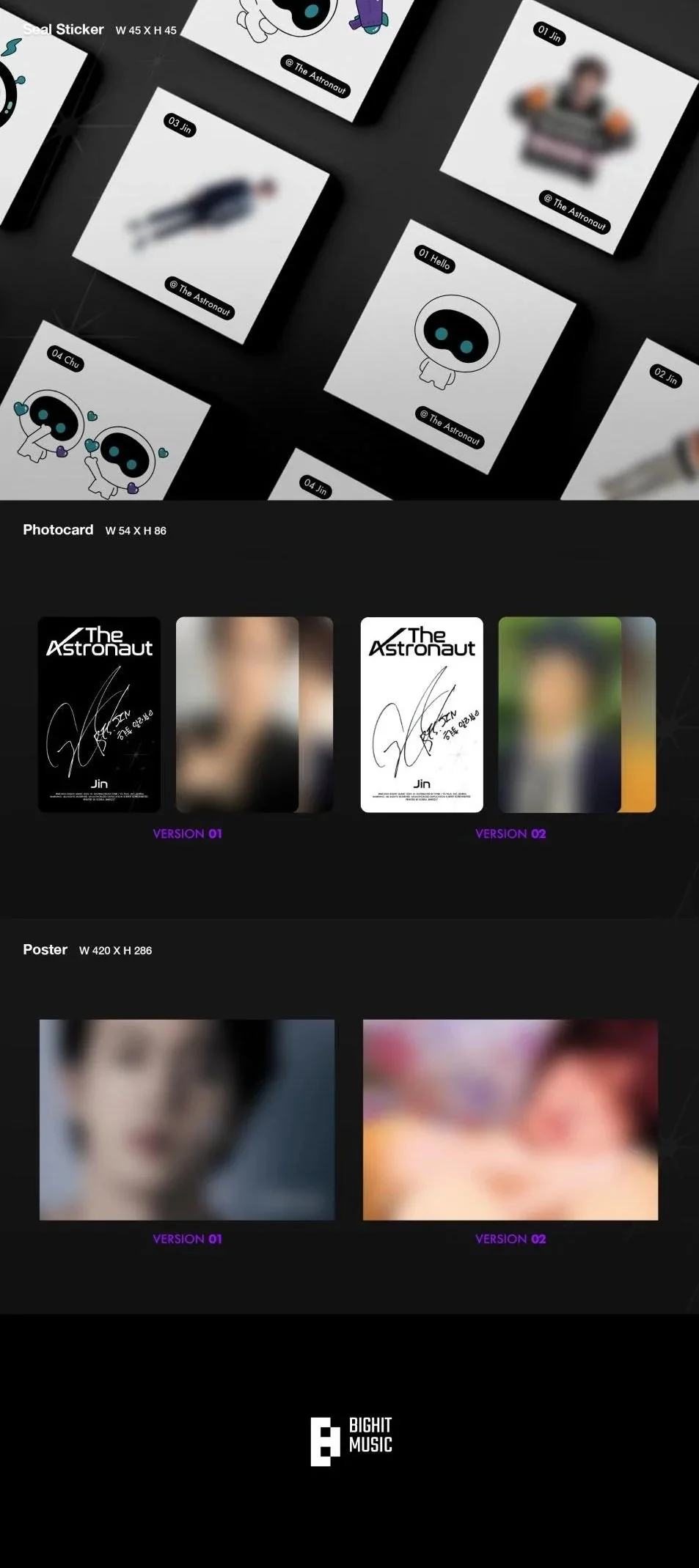 JIN (BTS) - THE ASTRONAUT (1ST SINGLE ALBUM) STANDARD VER. - Image 7