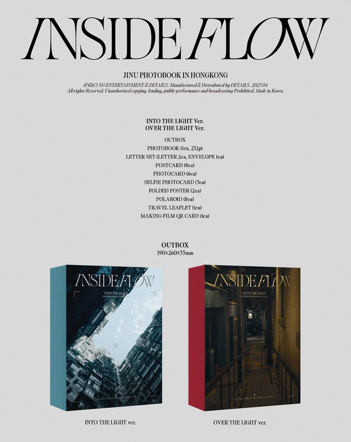 JINU (WINNER) - PHOTOBOOK IN HONGKONG (INSIDE FLOW) - Image 2