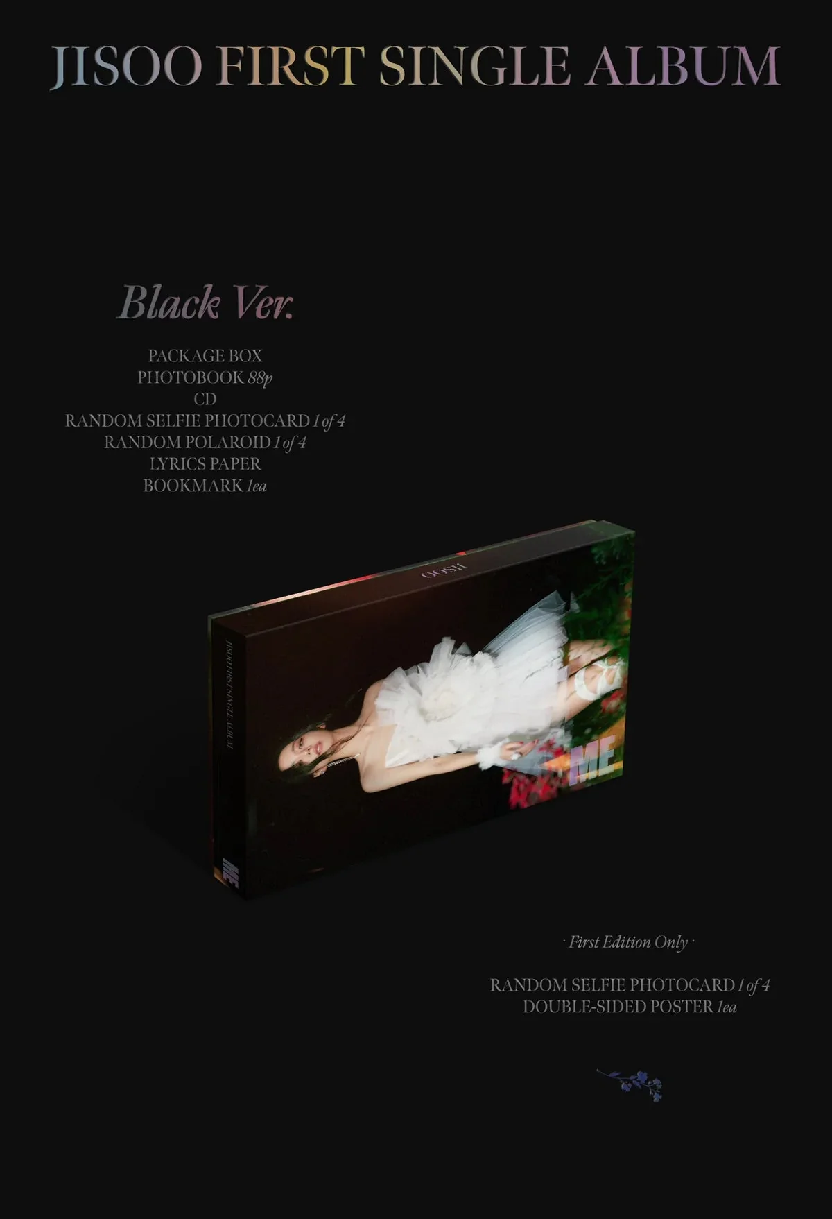 JISOO (BLACKPINK) - 1ST SINGLE ALBUM - Image 8