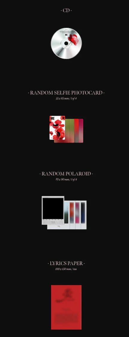 JISOO (BLACKPINK) - 1ST SINGLE ALBUM + WeVerse Gift (Set) - Image 3