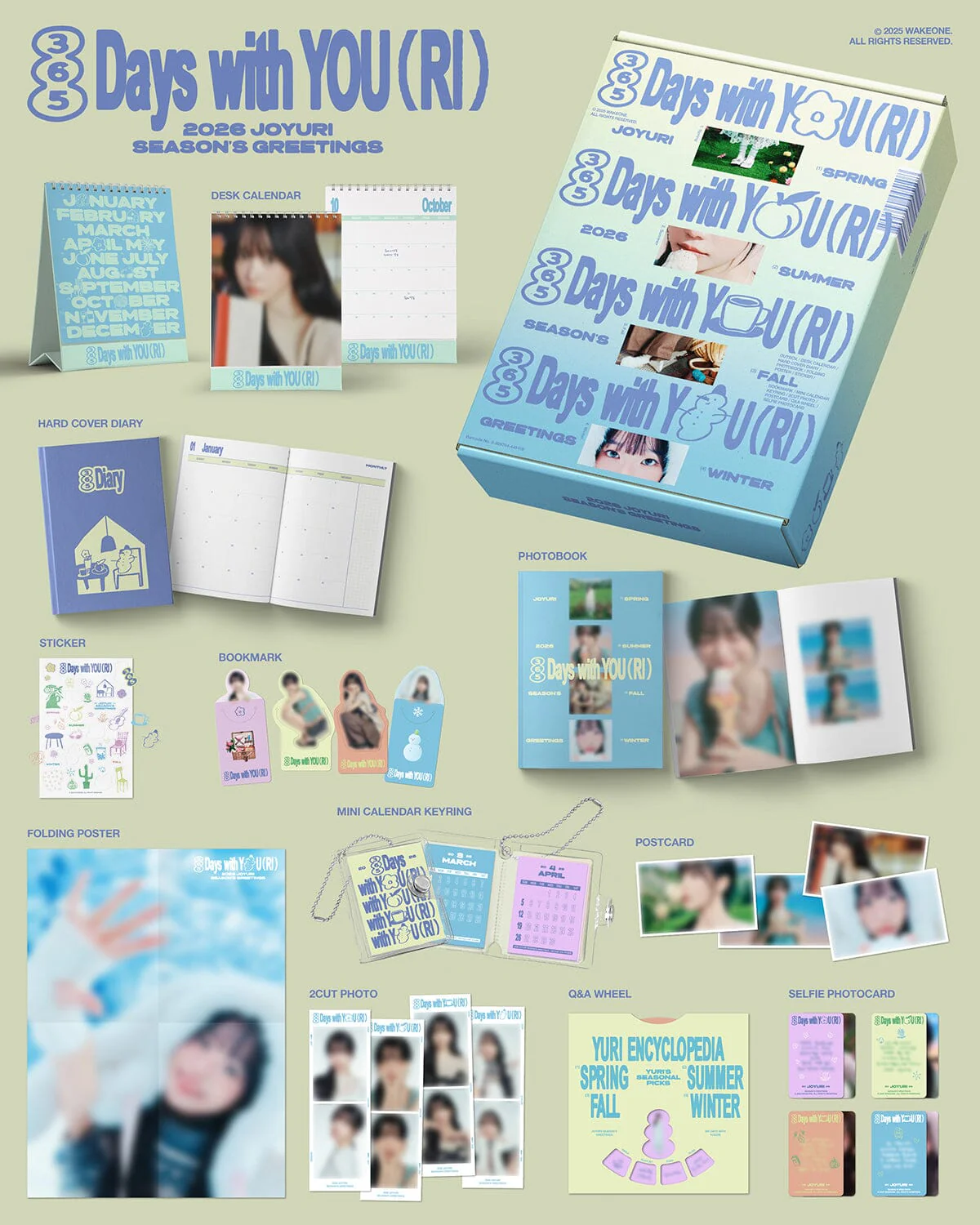 JO YURI - 2026 SEASON’S GREETINGS (365 DAYS WITH YOU(RI)) - Image 2