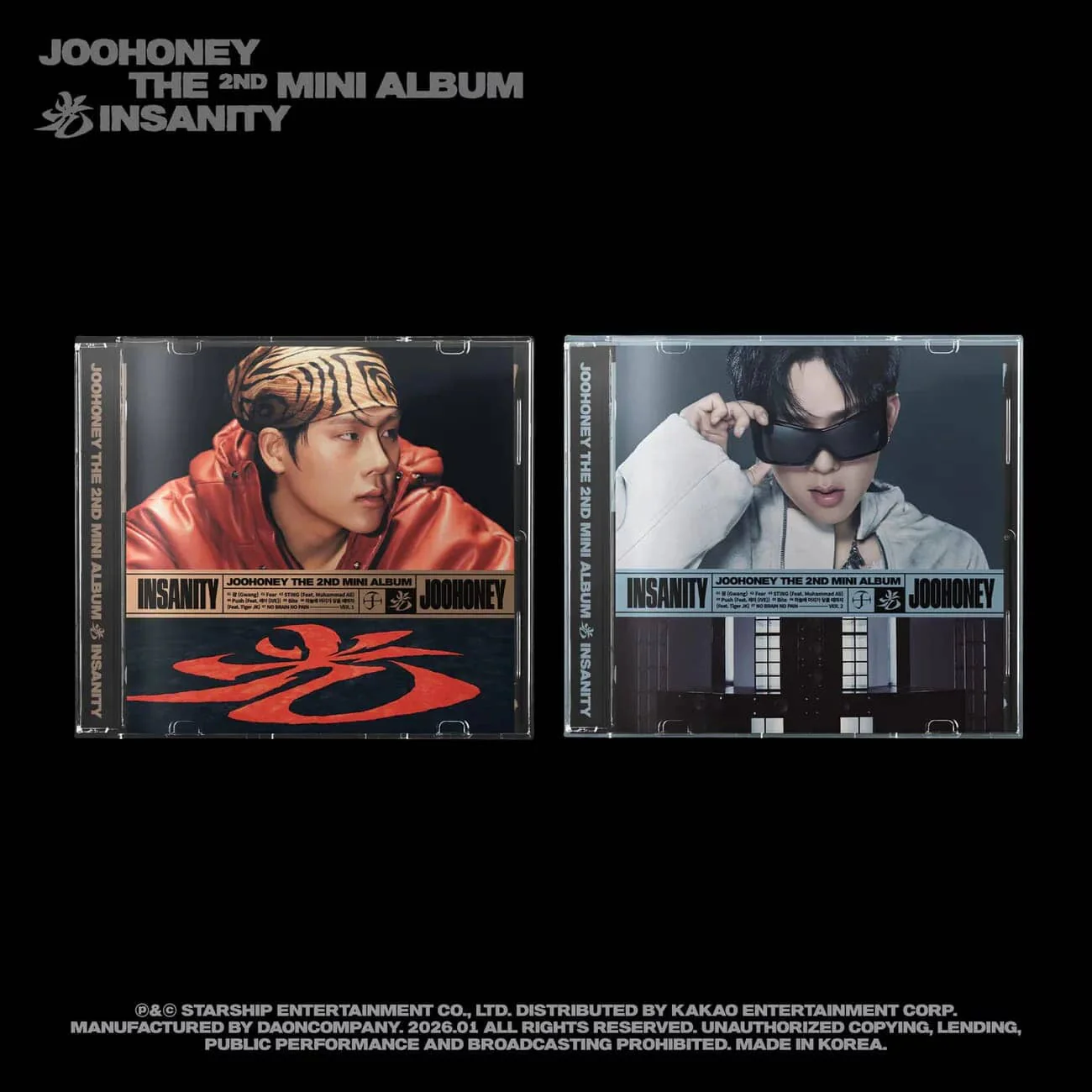 JOOHONEY (MONSTA X) - 光 (INSANITY) (JEWEL VER.)