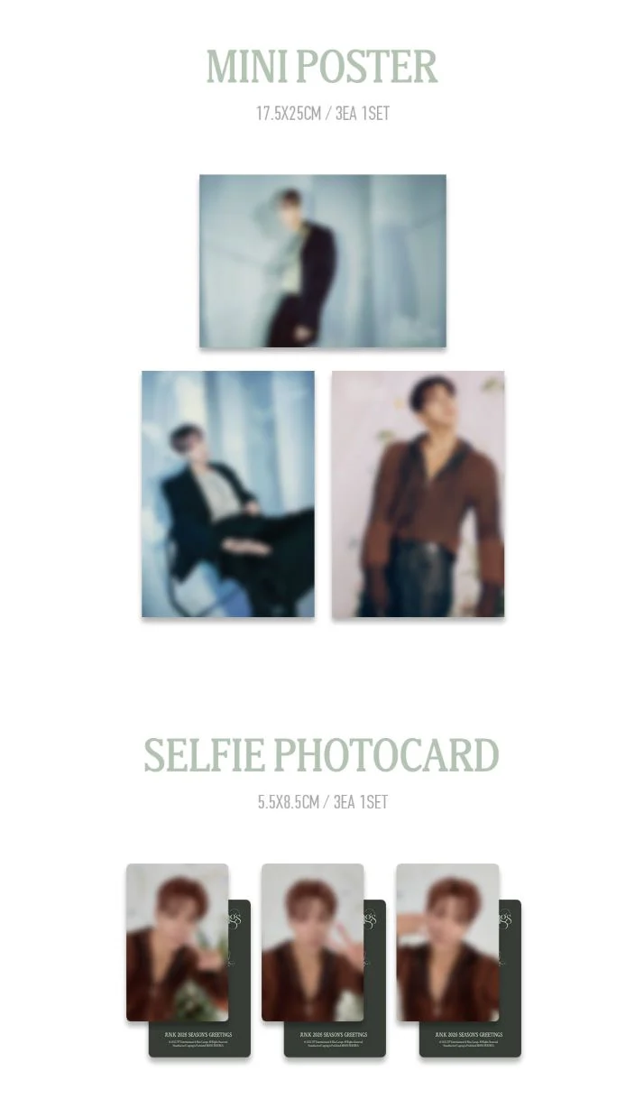 JUN.K (2PM) - 2026 SEASON'S GREETINGS (UNFOLD THE WINGS) + Special Photocard - Image 6