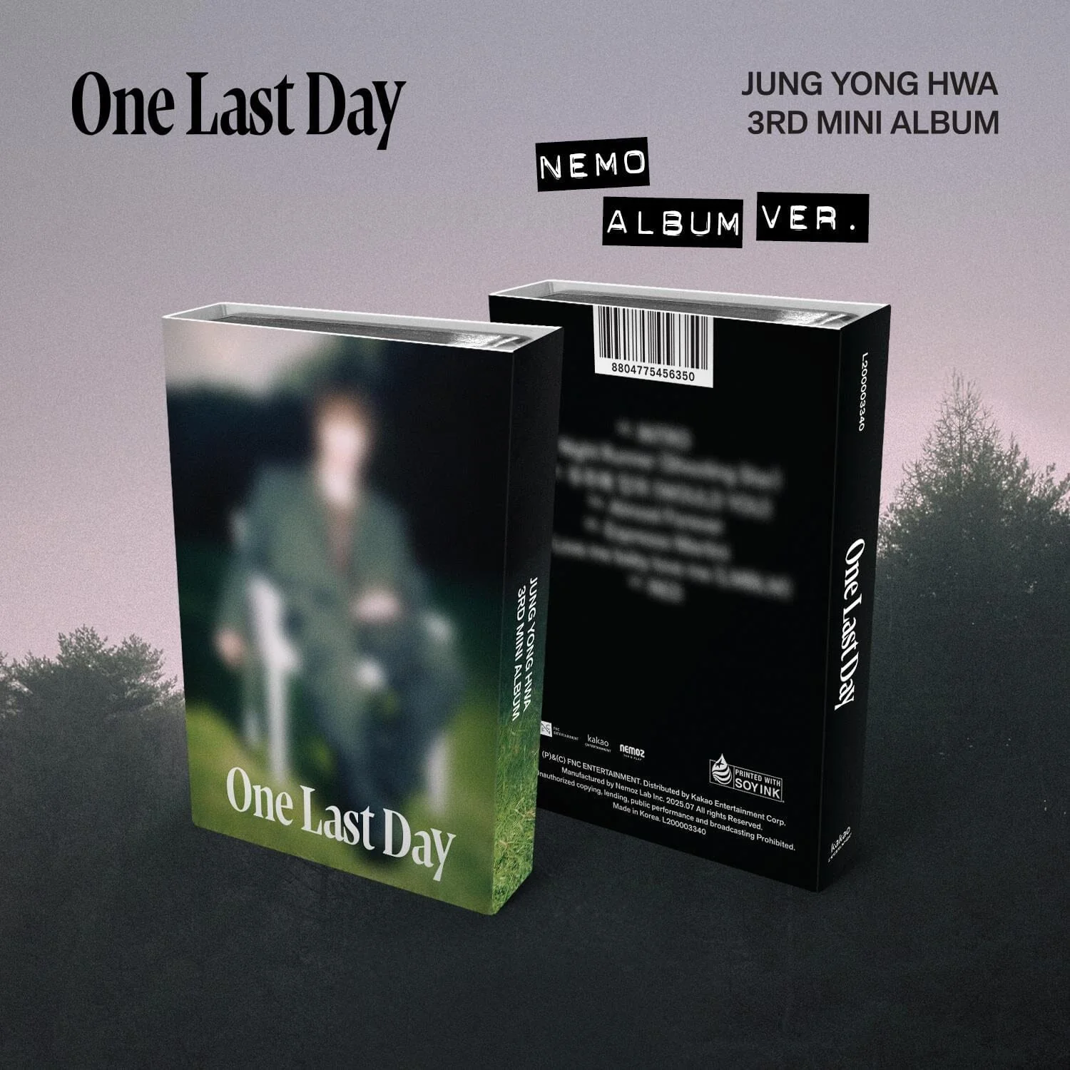 JUNG YONG HWA (CNBLUE) - ONE LAST DAY (LIMITED EDITION)