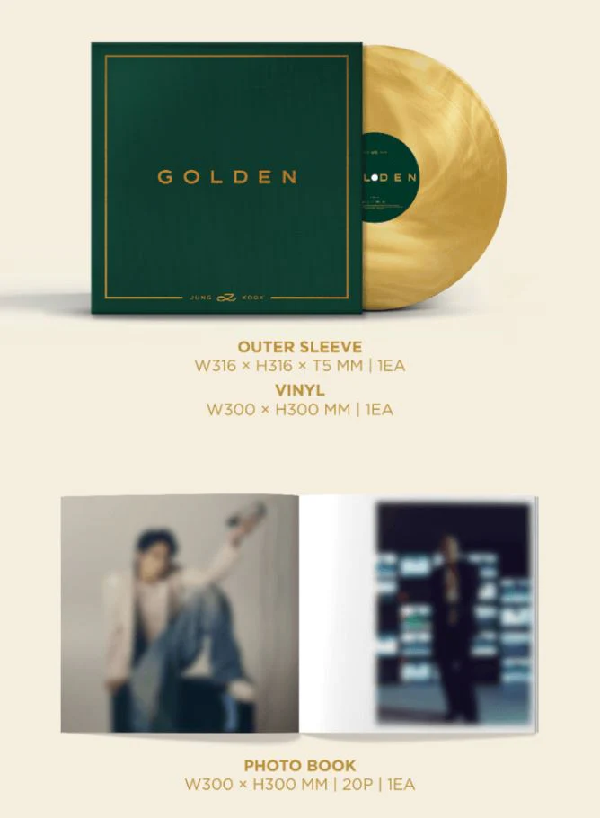 JUNGKOOK (BTS) - GOLDEN (LP) - Image 3