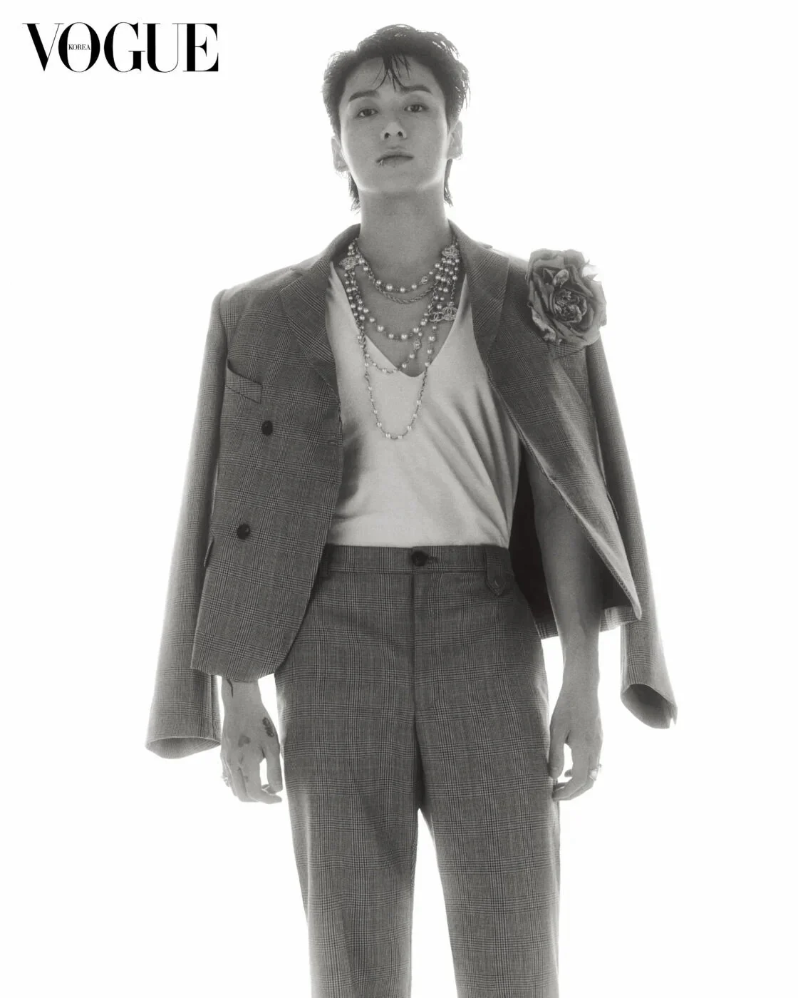 JUNGKOOK (BTS) - VOGUE (2023 OCTOBER ISSUE) - Image 14
