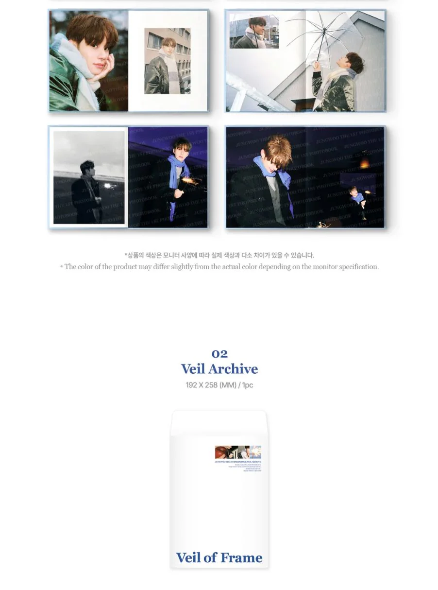 JUNGWOO (NCT) - VEIL OF FRAME (PHOTOBOOK) - Image 4