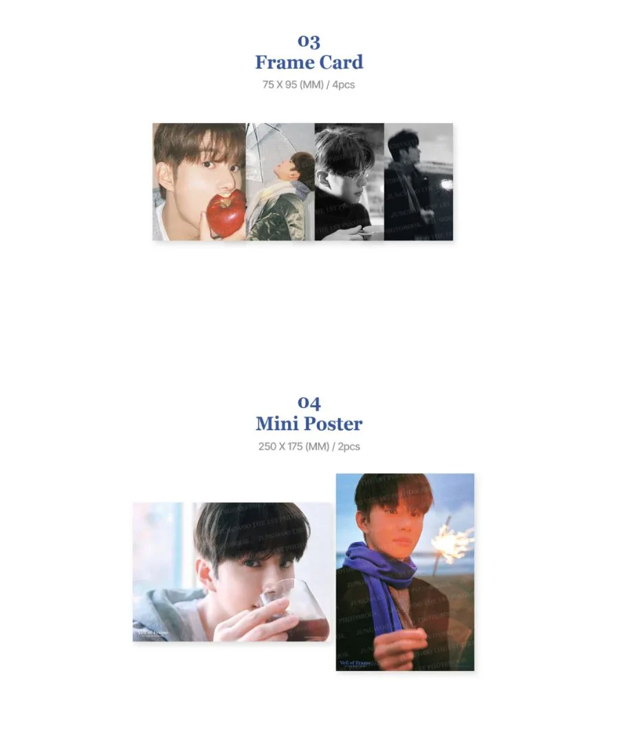 JUNGWOO (NCT) - VEIL OF FRAME (PHOTOBOOK) - Image 5