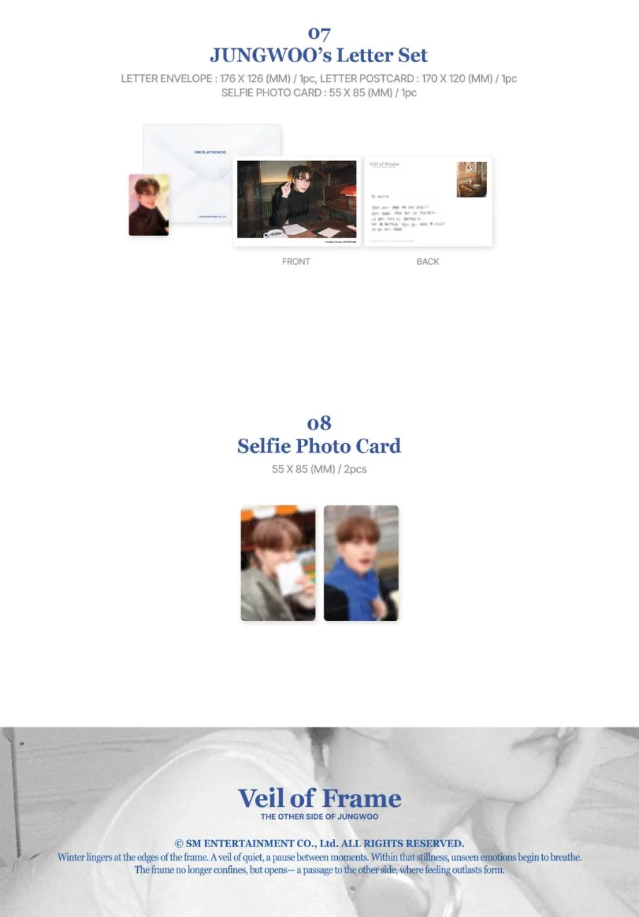 JUNGWOO (NCT) - VEIL OF FRAME (PHOTOBOOK) - Image 7
