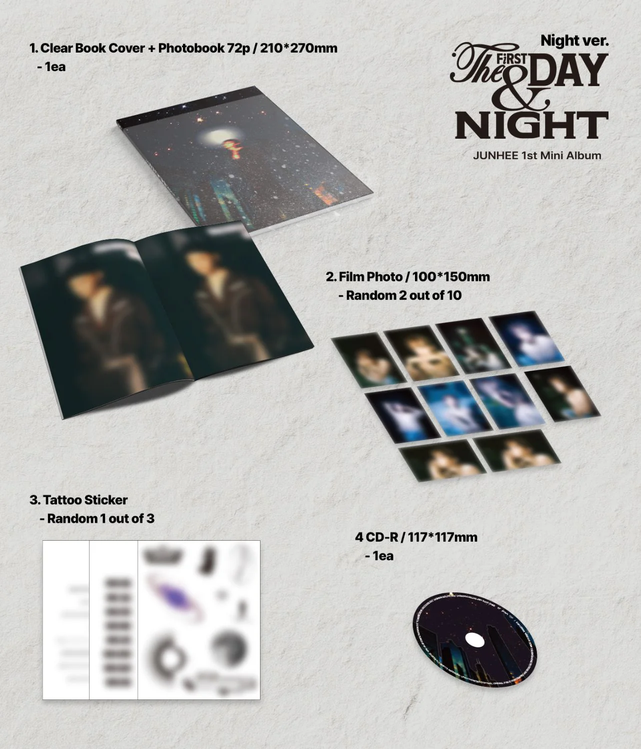 JUNHEE (A.C.E) - THE FIRST DAY & NIGHT - Image 3