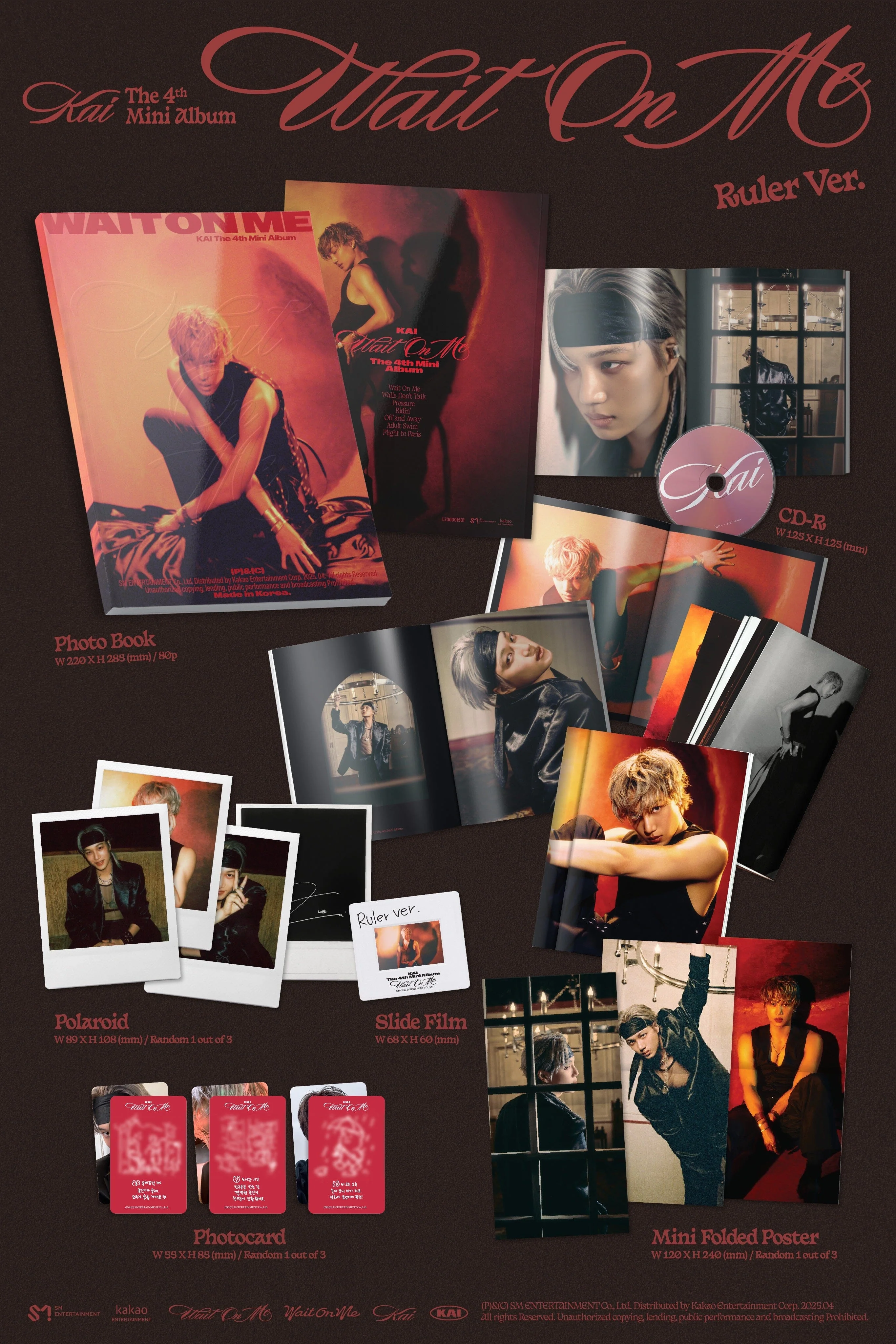 KAI (EXO) - WAIT ON ME (PHOTO BOOK VER.) - Image 3