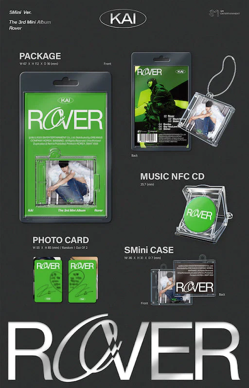 KAI - ROVER (3RD MINI ALBUM) SMINI VER. - Image 2