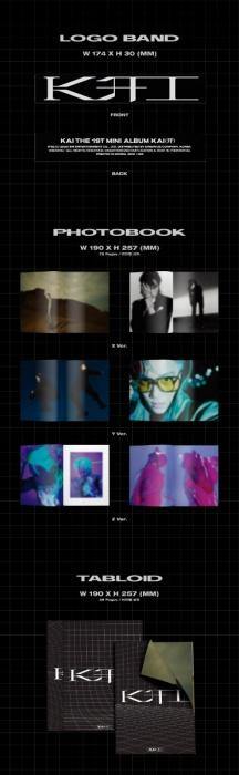 KAI - Vol.1 Mini [KAI (开)] (PHOTO BOOK Ver.) (Random Ver.) - Image 3