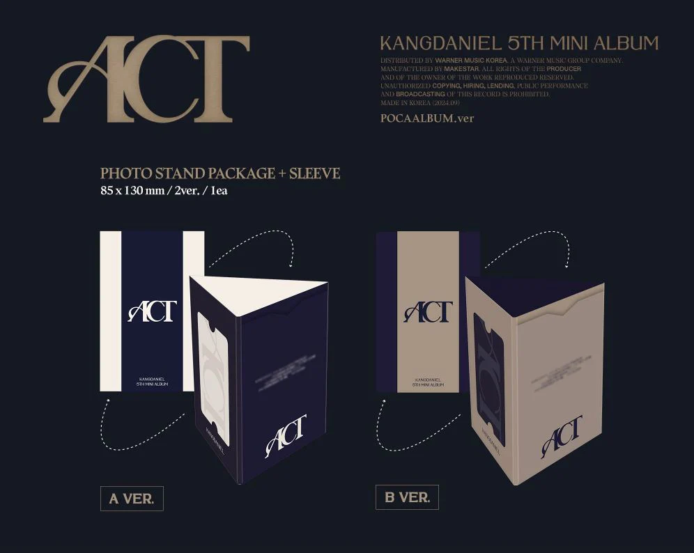 KANG DANIEL - ACT (POCA ALBUM VER.) - Image 2