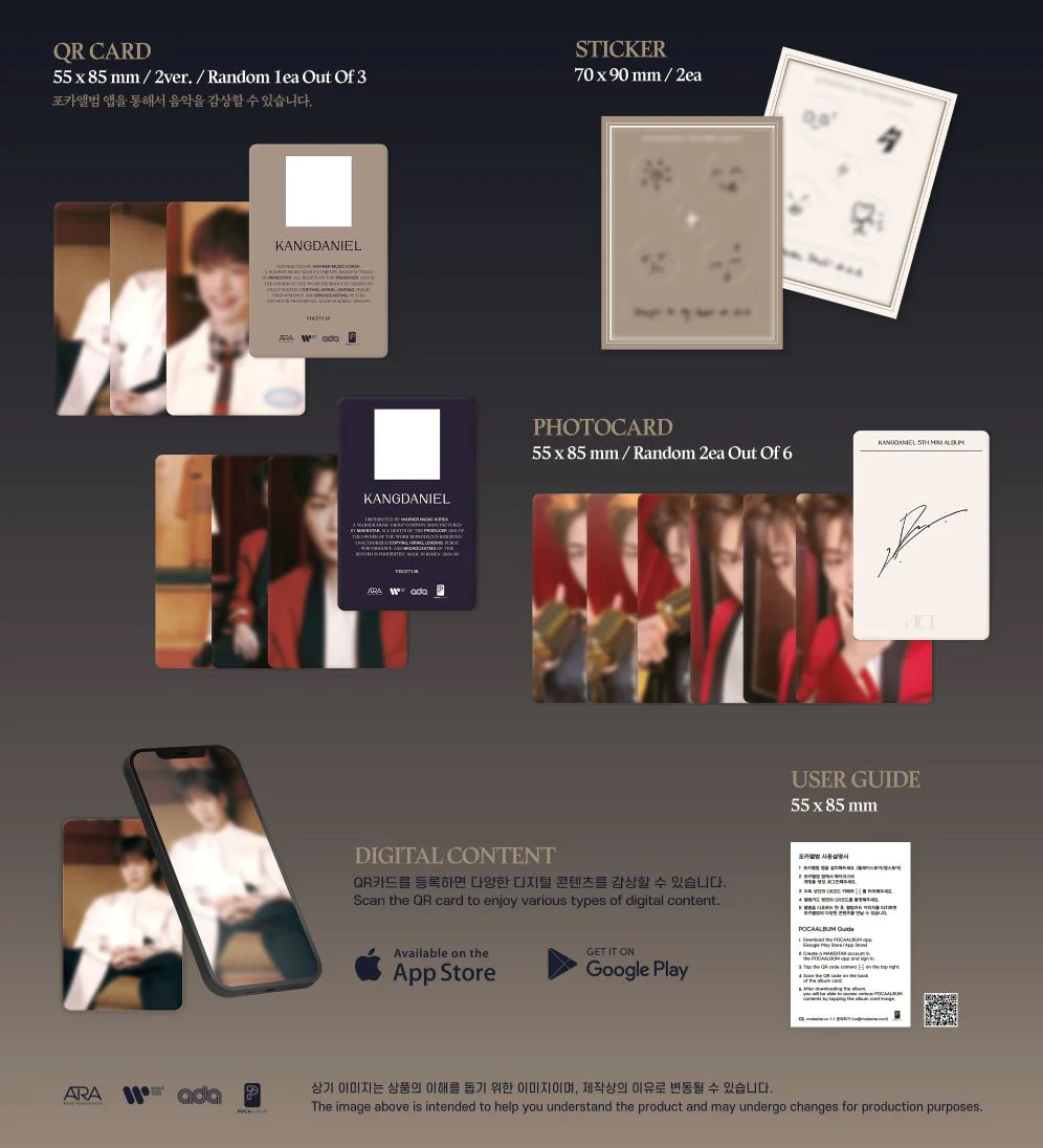 KANG DANIEL - ACT (POCA ALBUM VER.) - Image 3