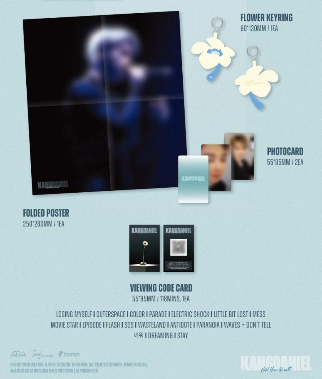 KANG DANIEL - HOLD YOUR BREATH (VIEWING CODE) - Image 4