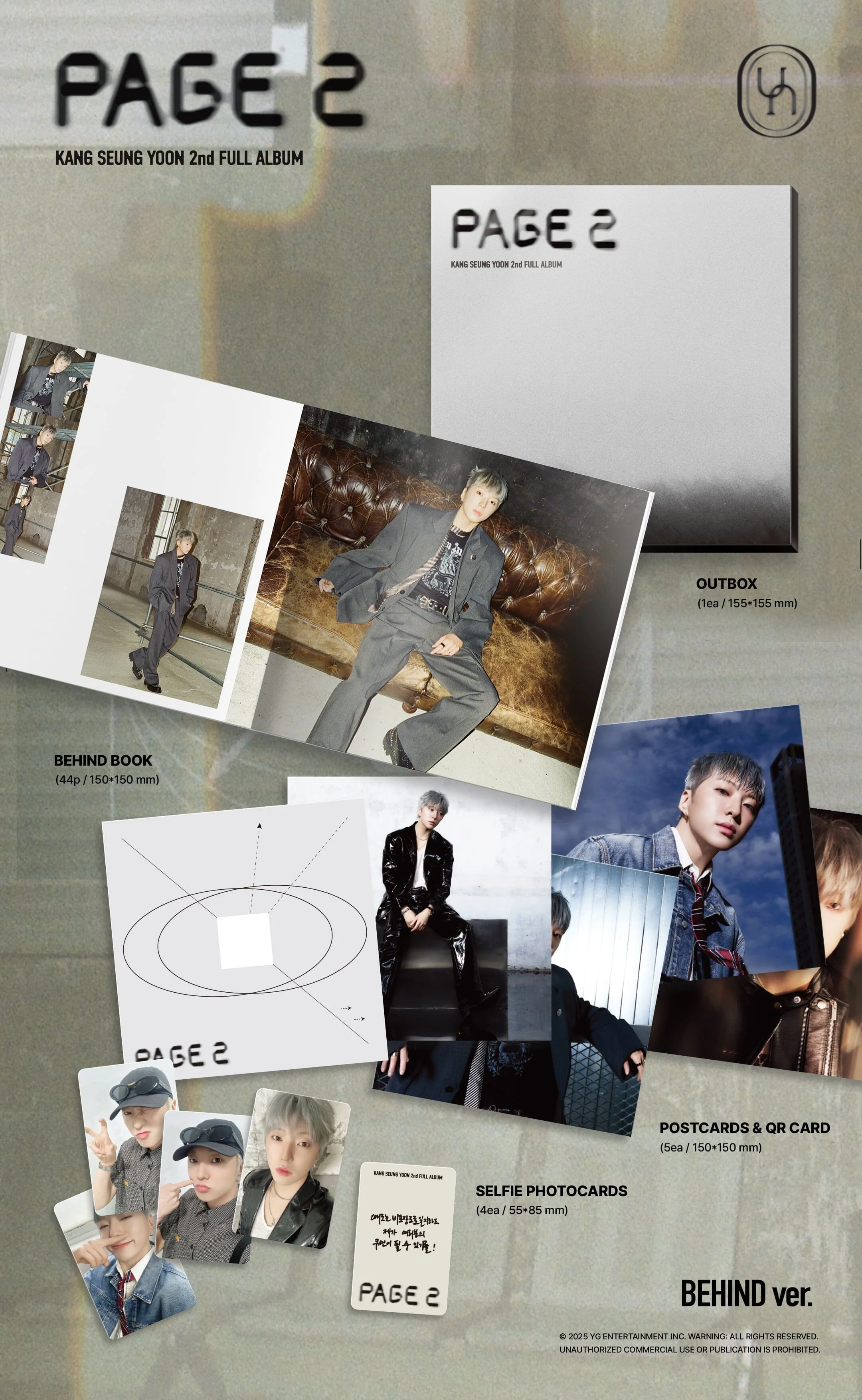 KANG SEUNG YOON (WINNER) - PAGE 2 (BEHIND VER.) - Image 2