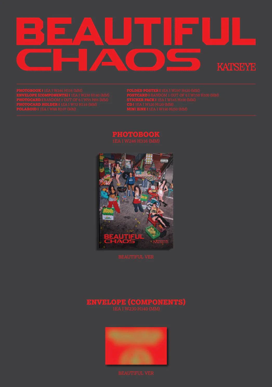 KATSEYE - BEAUTIFUL CHAOS - Image 2