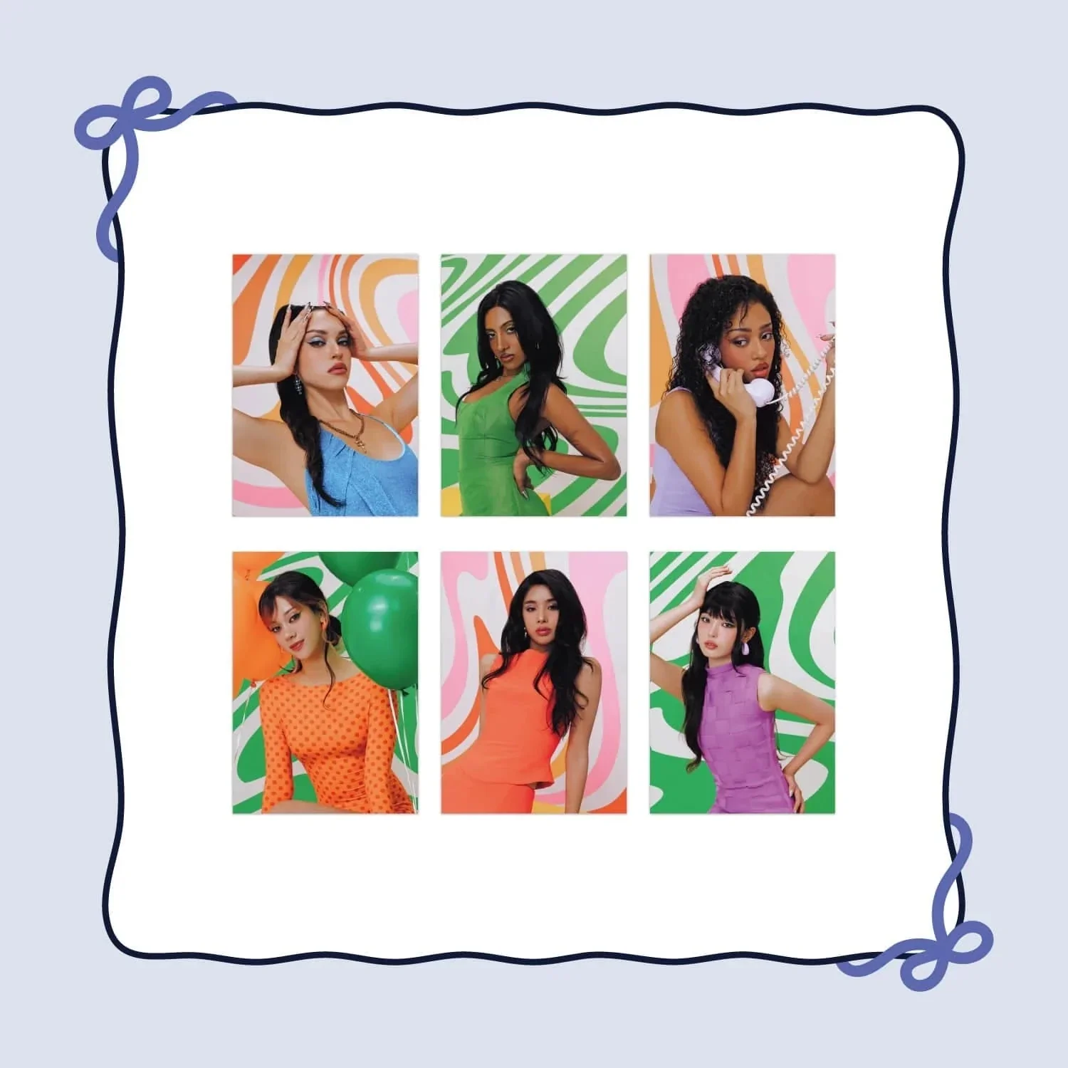 KATSEYE - 3D POSTER (HOLIDAY HOUSE HYBE 2026 SEASON'S GREETINGS OFFICIAL MD)