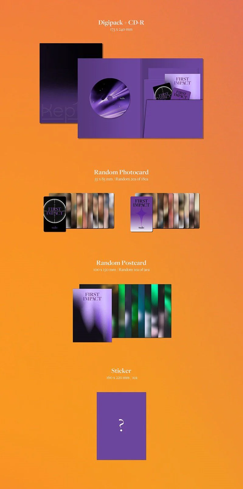 KEP1ER - FIRST IMPACT (1st Mini Album) - Image 9