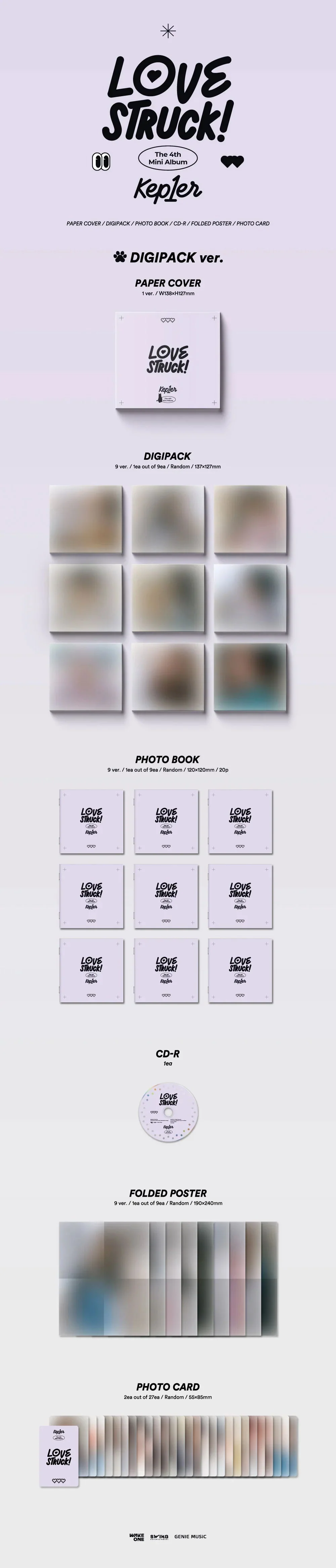 KEP1ER - LOVESTRUCK! (DIGIPACK VER.) - Image 3