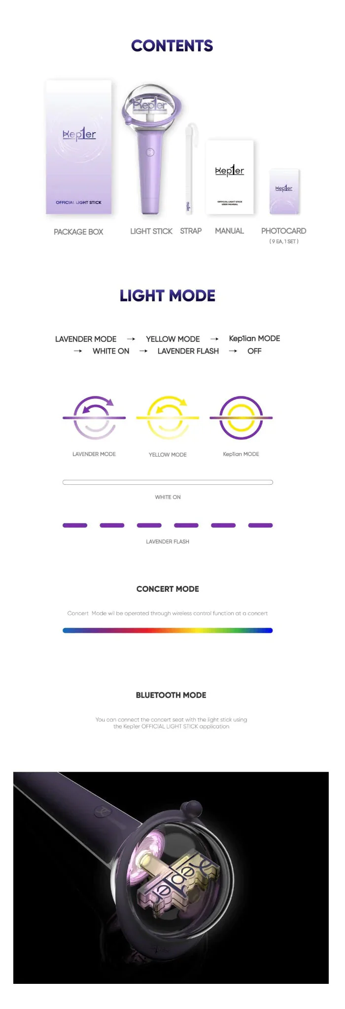 KEP1ER - OFFICIAL LIGHT STICK - Image 3