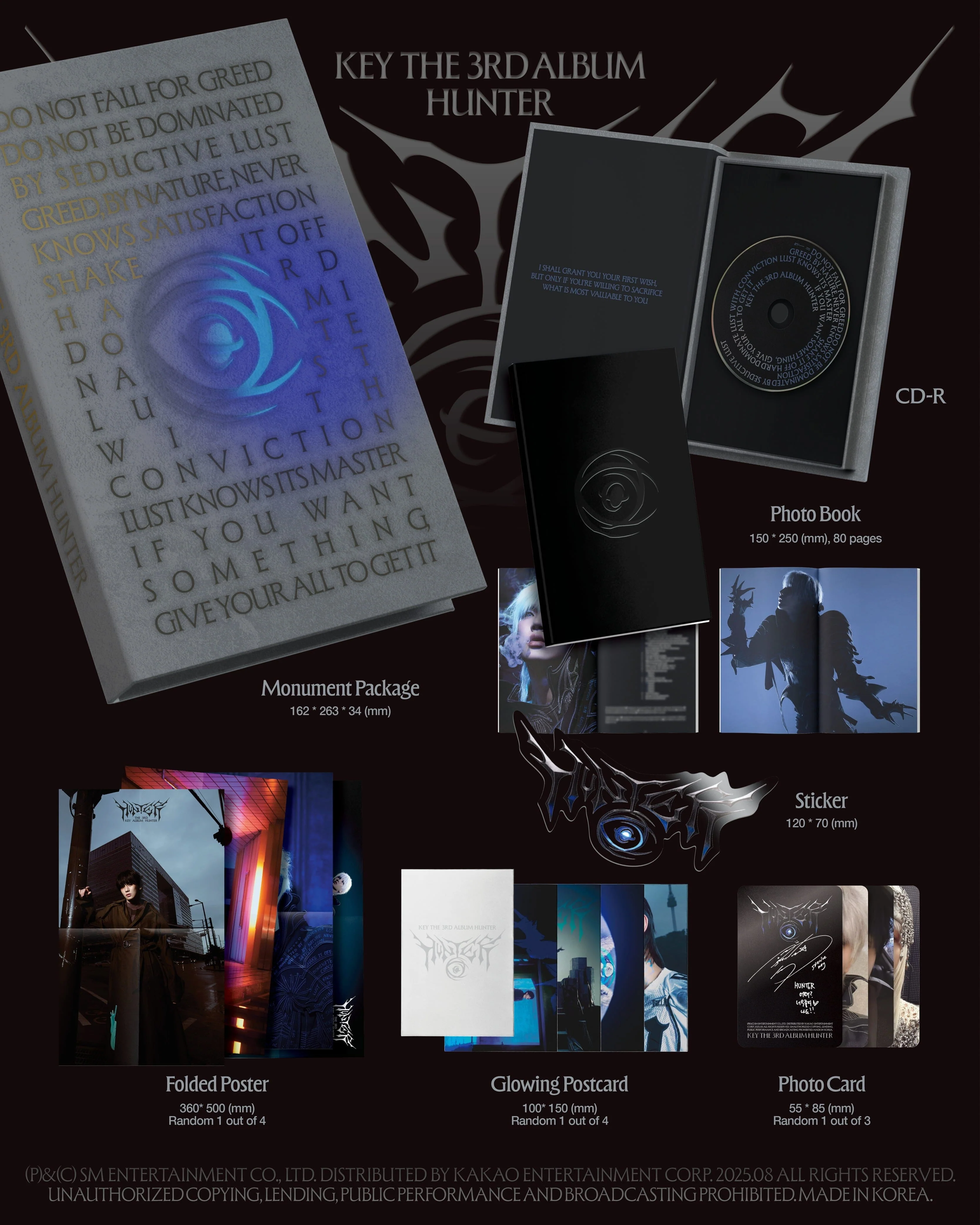 KEY (SHINEE) - HUNTER (PACKAGE VER.) - Image 2