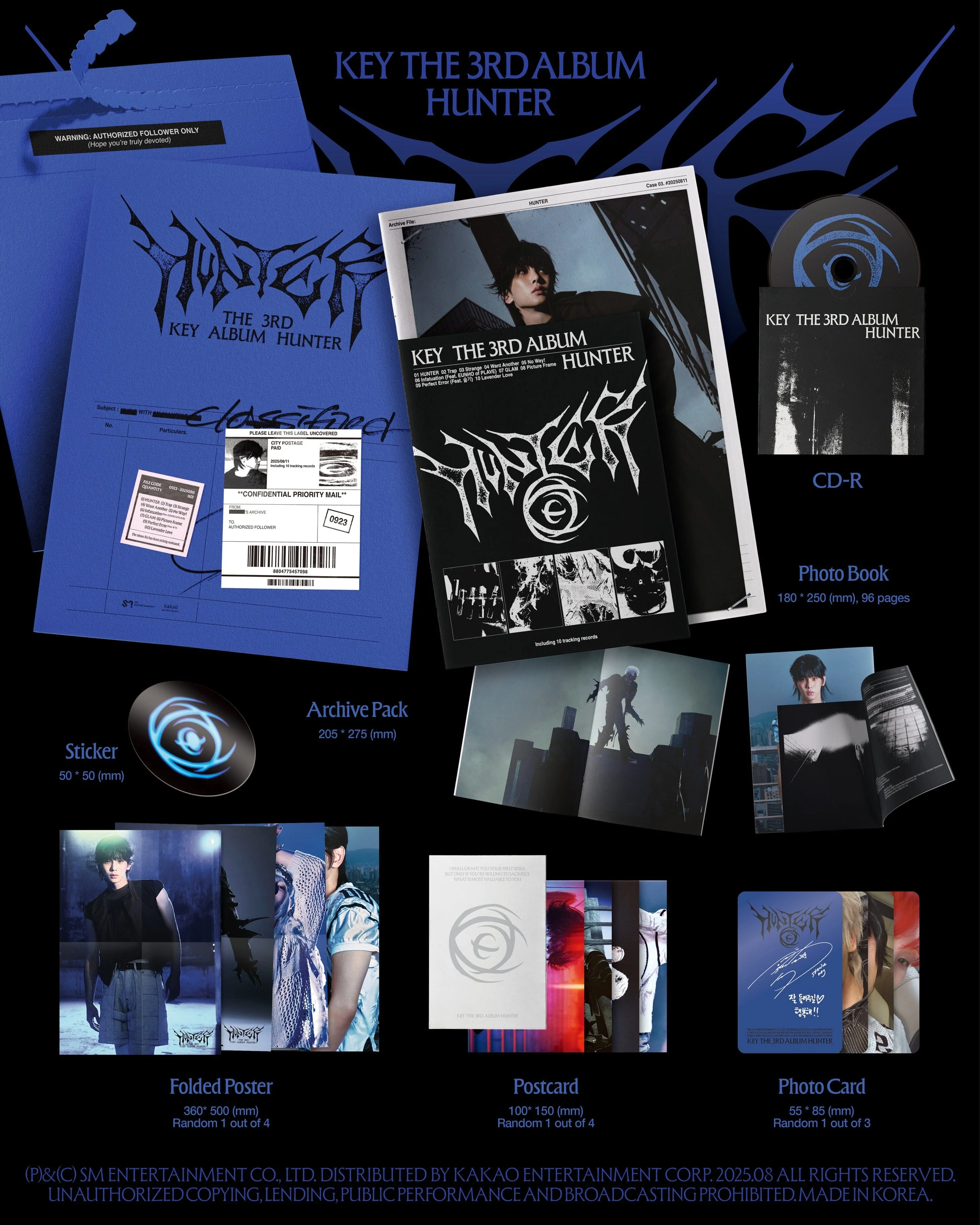 KEY (SHINEE) - HUNTER (PHOTOBOOK VER.) (ARCHIVE VER.) - Image 2