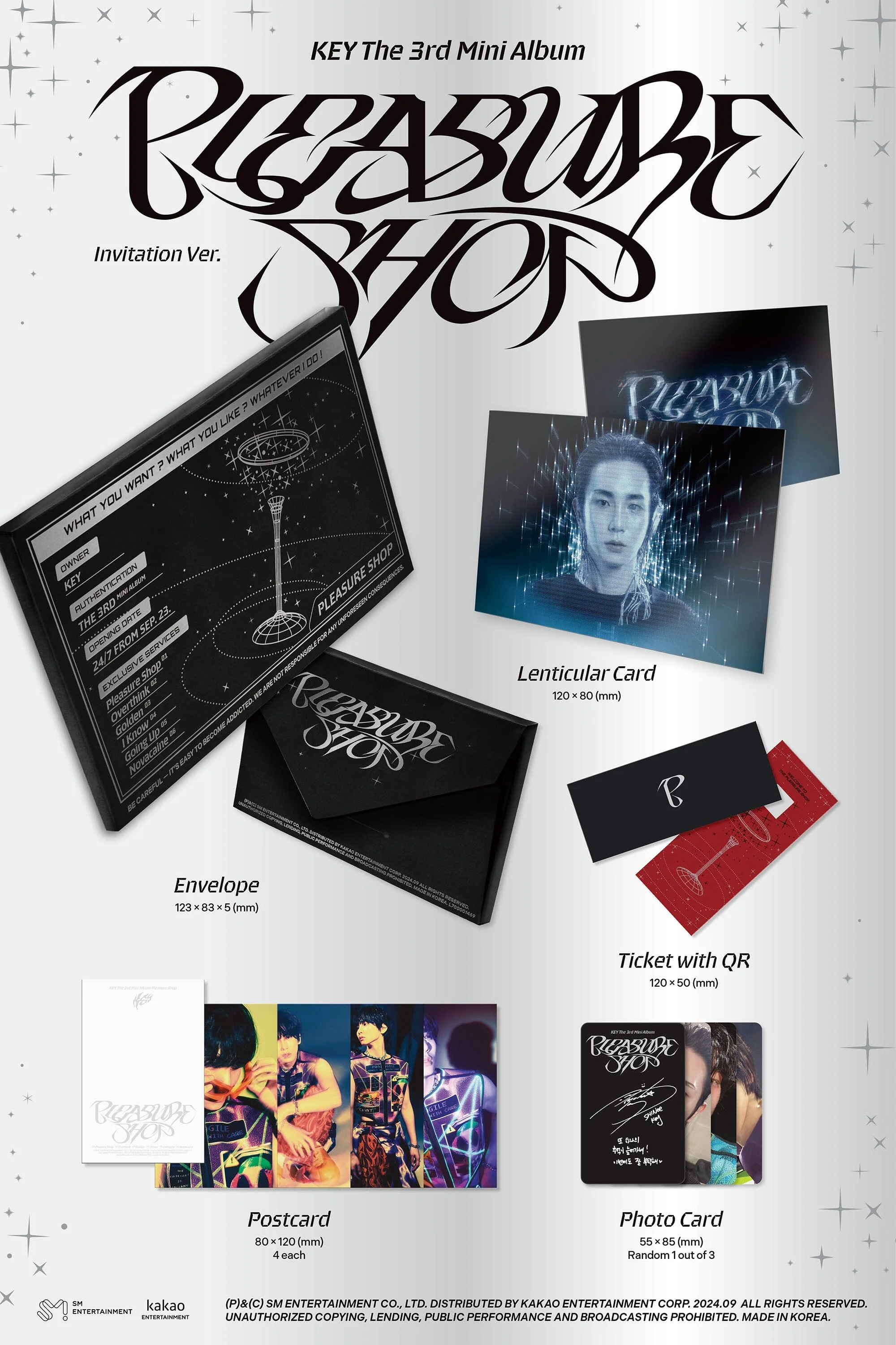 KEY (SHINEE) - PLEASURE SHOP (INVITATION VER.) - Image 2