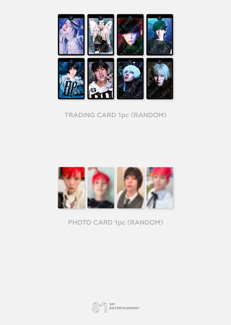 KEY (SHINEE) - RANDOM TRADING CARD (HUNTER THE 3RD ALBUM OFFICIAL MD) - Image 3