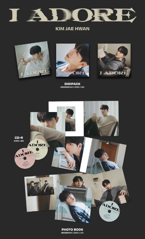 KIM JAE HWAN - I ADORE (7TH MINI ALBUM) - Image 2