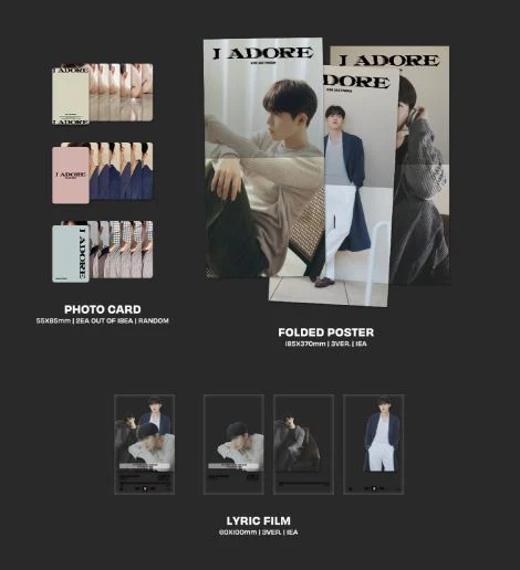 KIM JAE HWAN - I ADORE (7TH MINI ALBUM) - Image 3