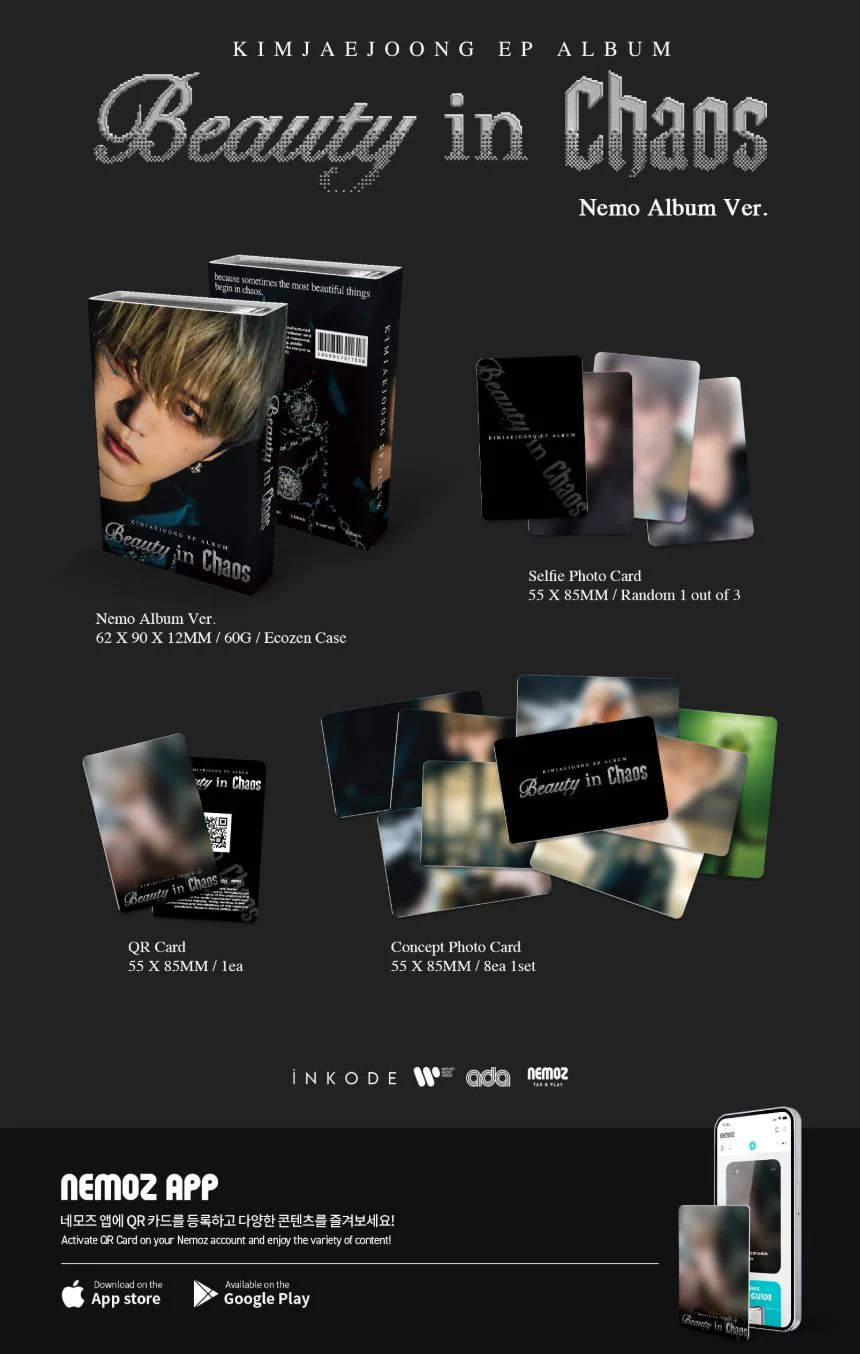 KIM JAE JOONG (JX) - BEAUTY IN CHAOS (NEMO ALBUM) - Image 2